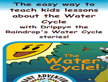Tablet Screenshot of drippytheraindrop.com